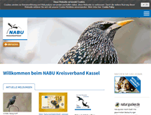 Tablet Screenshot of nabu-kreis-kassel.de